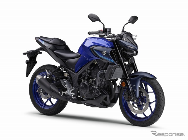ヤマハ MT-25 ABS(ディープパープリシュブルーメタリック)