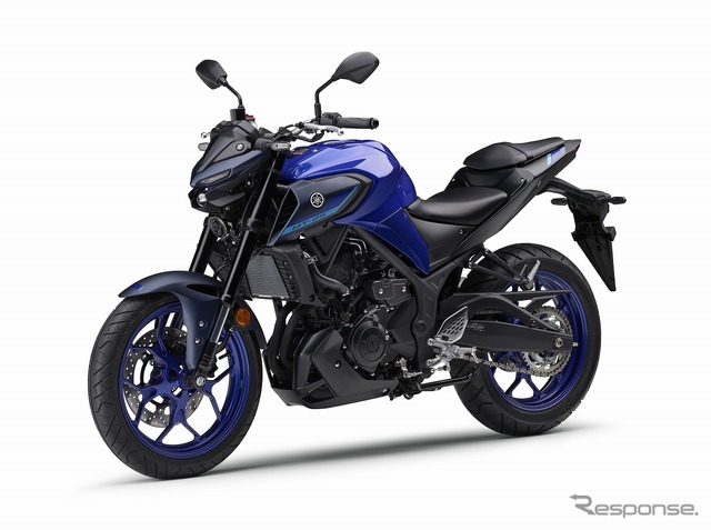 ヤマハ MT-25 ABS(ディープパープリシュブルーメタリック)