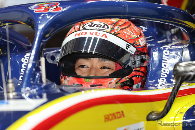 優勝した#50 松下信治(B-Max Racing Team)