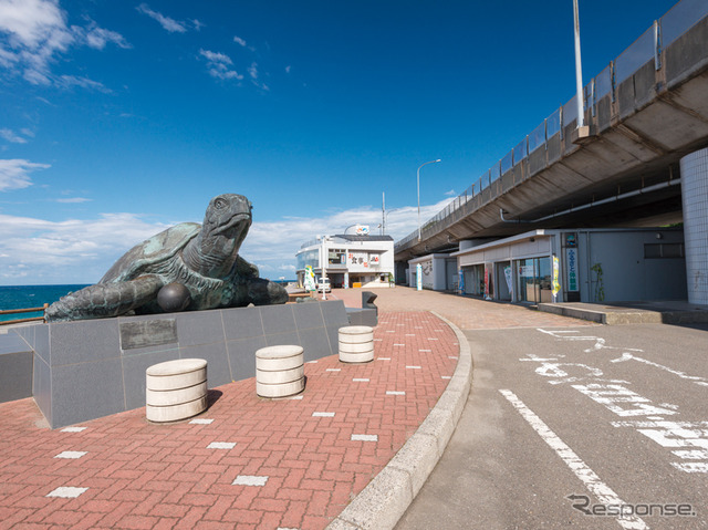 道の駅 親不知ピアパーク(新潟県糸魚川市)