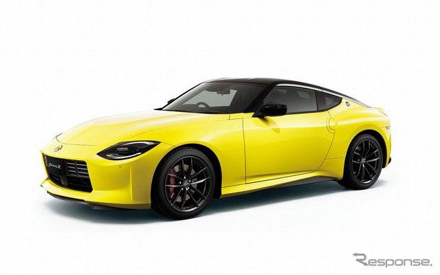 日産 フェアレディZ バージョンST(6MT・イカズチイエロー/スーパーブラック 2トーン)