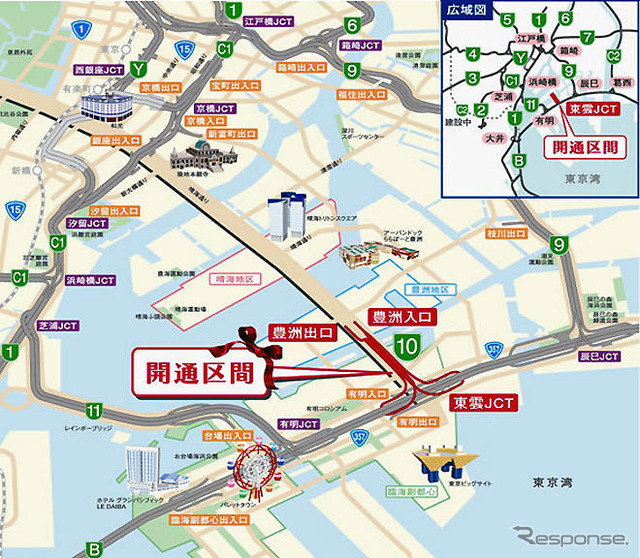 首都高スカイウォークin晴海 1月25日…イメージ写真蔵