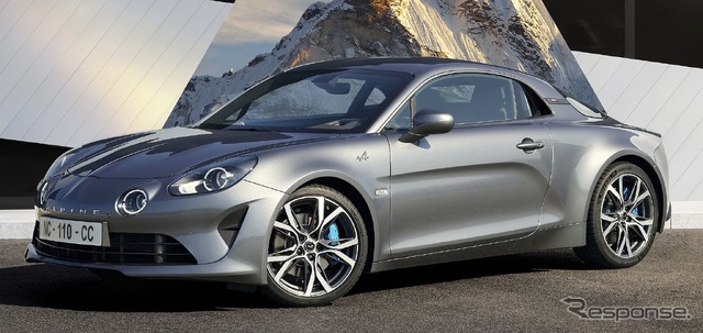 アルピーヌ A110GT 改良新型(欧州仕様)