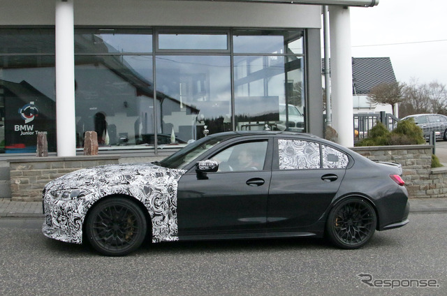 BMW M3 CS(仮)プロトタイプ(スクープ写真)