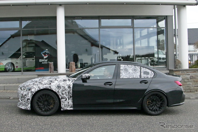 BMW M3 CS(仮)プロトタイプ(スクープ写真)