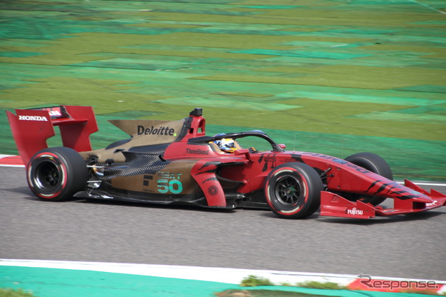 スーパーフォーミュラ次世代車両開発テスト