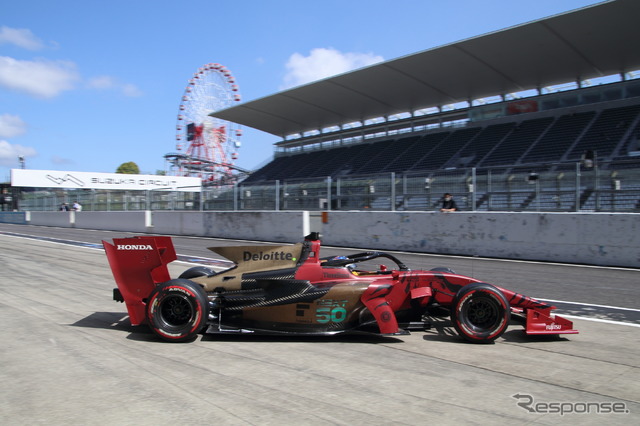 スーパーフォーミュラ次世代車両開発テスト