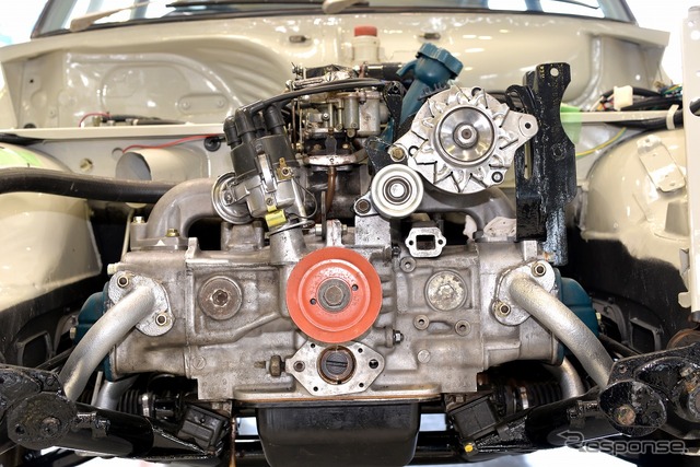 宮城スバル「SUBARU ff-1 レストアプロジェクト」途中経過展示
