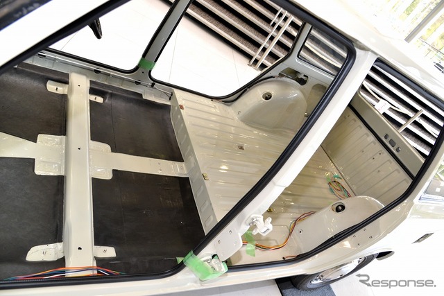 宮城スバル「SUBARU ff-1 レストアプロジェクト」途中経過展示