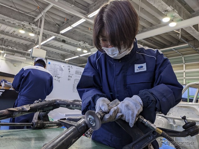 宮城スバル「SUBARU ff-1 レストアプロジェクト」途中経過展示