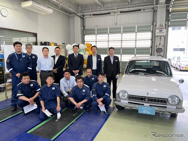 宮城スバル「SUBARU ff-1 レストアプロジェクト」途中経過展示