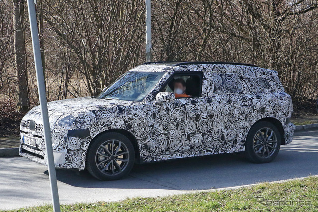 MINI クーパーS クロスオーバー 次期型プロトタイプ(スクープ写真)