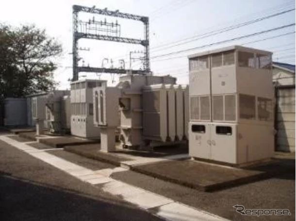 受変電設備の更新が開始される神奈川県海老名市内の海老名変電所。