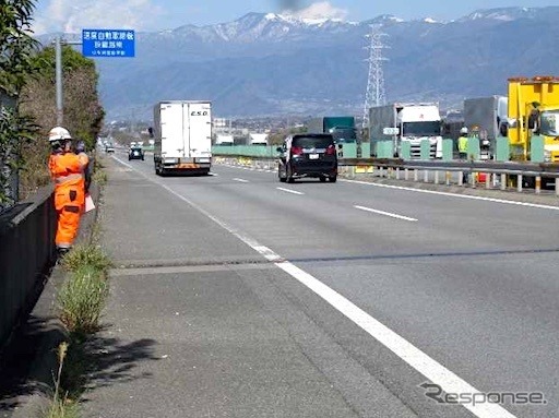 降車点検の状況