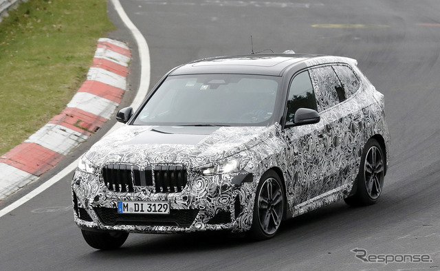 BMW X1 次期型プロトタイプ(スクープ写真)