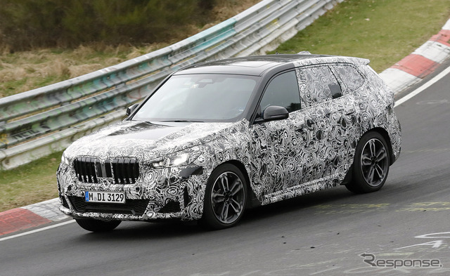 BMW X1 次期型プロトタイプ(スクープ写真)