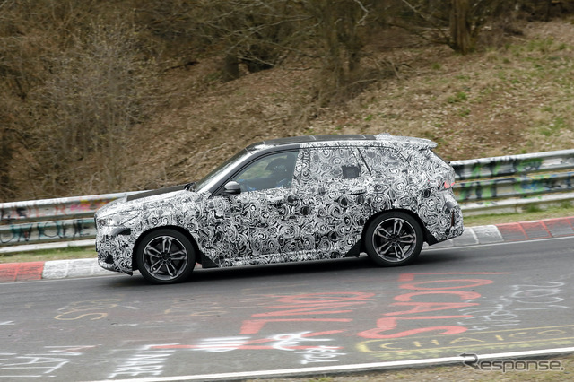 BMW X1 次期型プロトタイプ(スクープ写真)