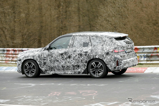 BMW X1 次期型プロトタイプ(スクープ写真)