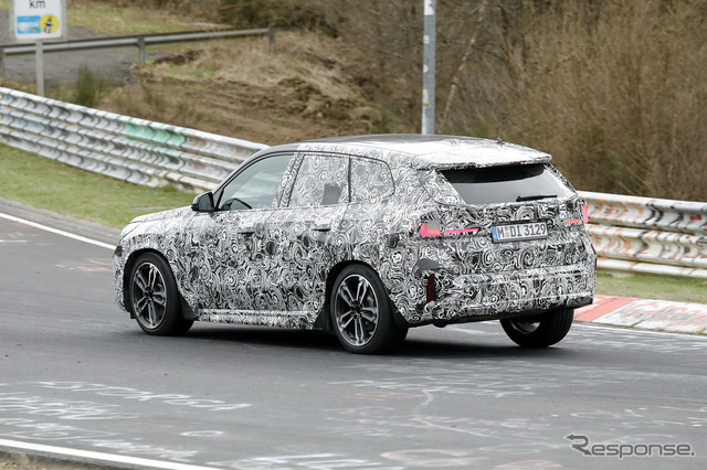 BMW X1 次期型プロトタイプ(スクープ写真)