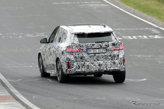 BMW X1 次期型プロトタイプ(スクープ写真)