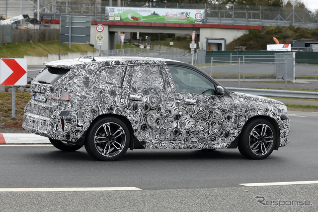 BMW X1 次期型プロトタイプ(スクープ写真)
