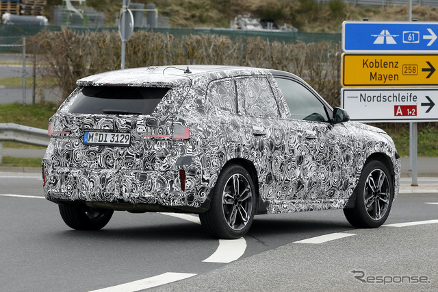 BMW X1 次期型プロトタイプ(スクープ写真)