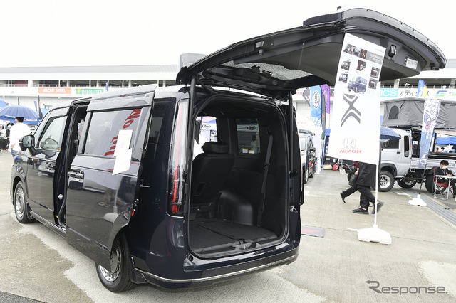 ホンダアクセス ステップワゴン…モーターファンフェスタ