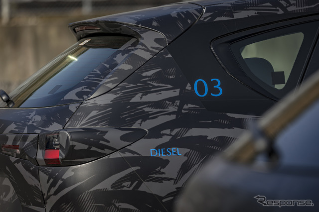 マツダ CX-60 e-SKYACTIV D(欧州仕様 プロトタイプ)