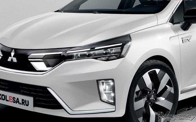 三菱コルト新型:予想CG