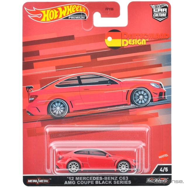 '12 メルセデス・ベンツ C63 AMG クーペ ブラックシリーズ(5月発売予定)