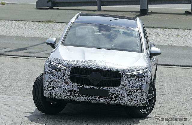 メルセデスベンツ GLC 次期型プロトタイプ(スクープ写真)