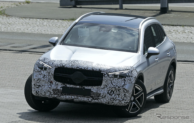 メルセデスベンツ GLC 次期型プロトタイプ(スクープ写真)
