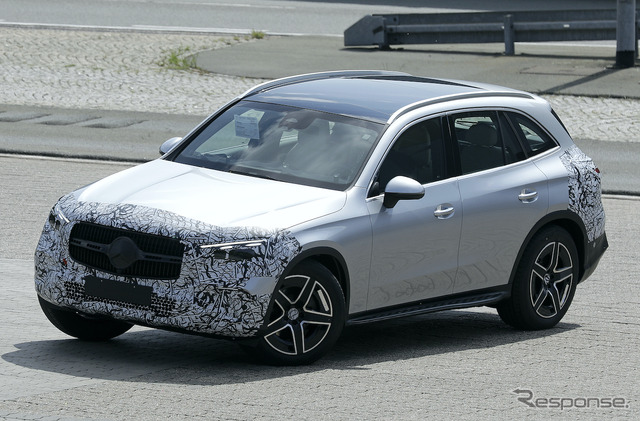 メルセデスベンツ GLC 次期型プロトタイプ(スクープ写真)