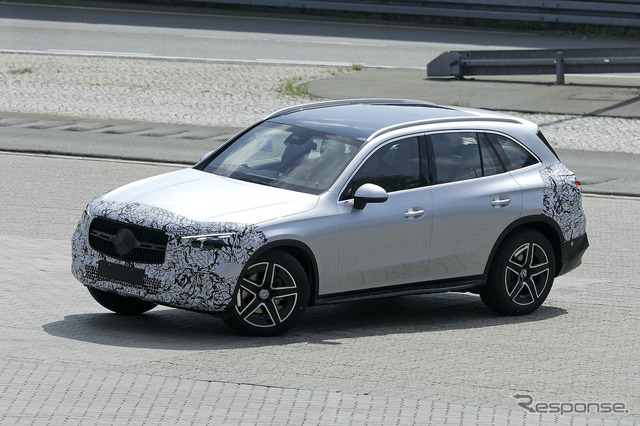 メルセデスベンツ GLC 次期型プロトタイプ(スクープ写真)
