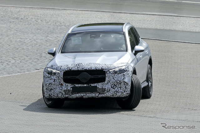 メルセデスベンツ GLC 次期型プロトタイプ(スクープ写真)