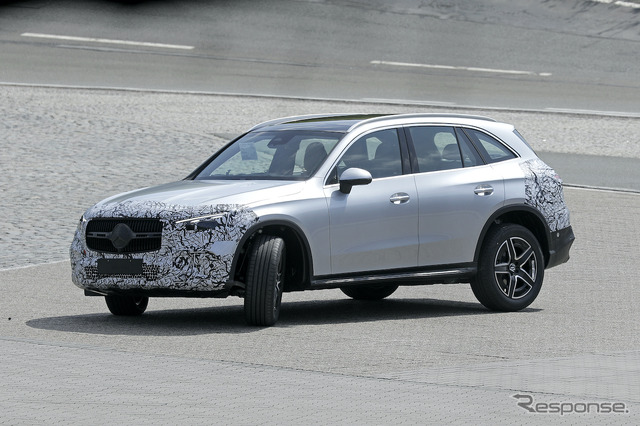メルセデスベンツ GLC 次期型プロトタイプ(スクープ写真)