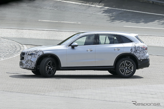 メルセデスベンツ GLC 次期型プロトタイプ(スクープ写真)
