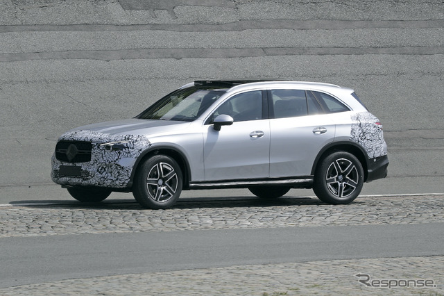 メルセデスベンツ GLC 次期型プロトタイプ(スクープ写真)