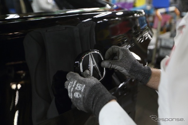 ホンダの米国オハイオ州メアリーズビル工場で生産が開始されたアキュラ・インテグラ 新型