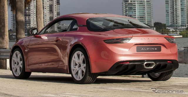 アルピーヌ A110 の「サウス・ビーチ・カラーウェイパック」
