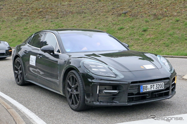 ポルシェ パナメーラ 次期型プロトタイプ(スクープ写真)