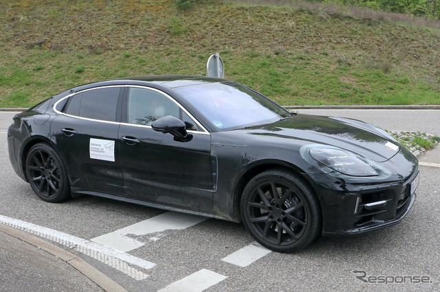 ポルシェ パナメーラ 次期型プロトタイプ(スクープ写真)