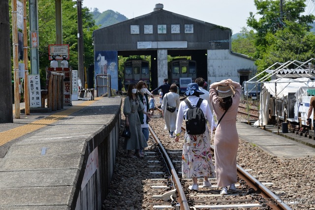 大型連休の高千穂あまてらす鉄道