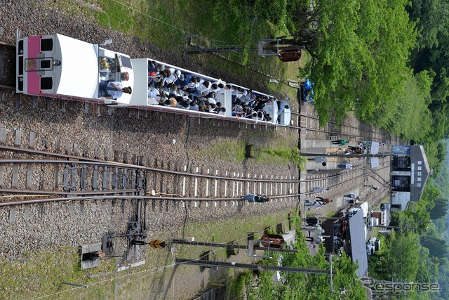 大型連休の高千穂あまてらす鉄道