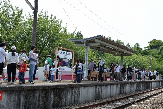 大型連休の高千穂あまてらす鉄道