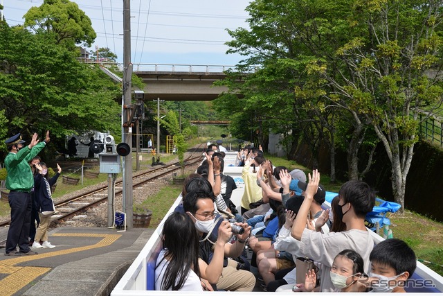 大型連休の高千穂あまてらす鉄道