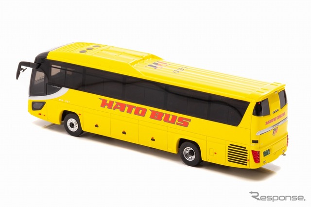はとバス(031号車)いすゞ ガーラスーパーハイデッカー(1/64スケールモデル)