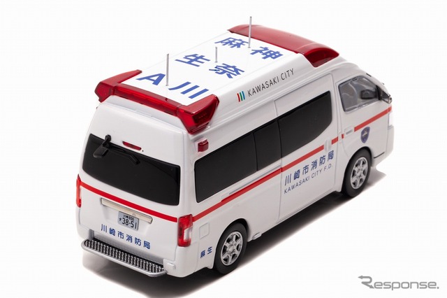 日産 パラメディック 2018 神奈川県川崎市消防局高規格救急車