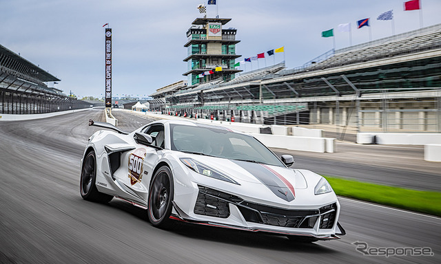 シボレー・コルベット Z06 新型の「70thアニバーサリーエディション」のインディ500ペースカー