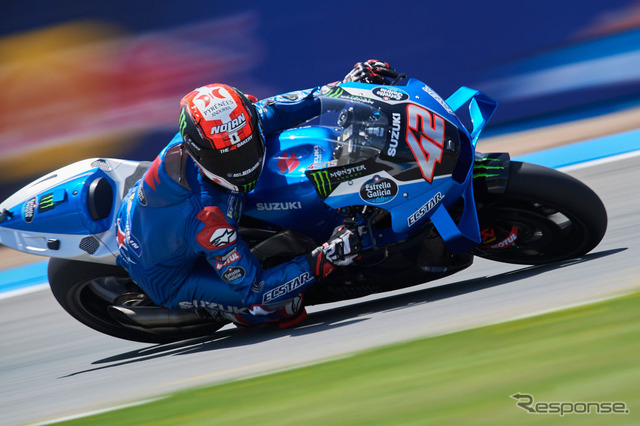 リンス（スズキ）、MotoGPスペインGP予選（4月30日）